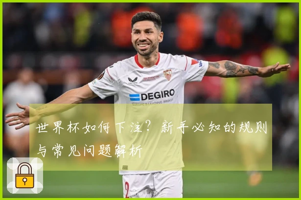 世界杯如何下注？新手必知的规则与常见问题解析
