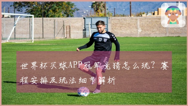 世界杯买球APP冠军竞猜怎么玩？赛程安排及玩法细节解析