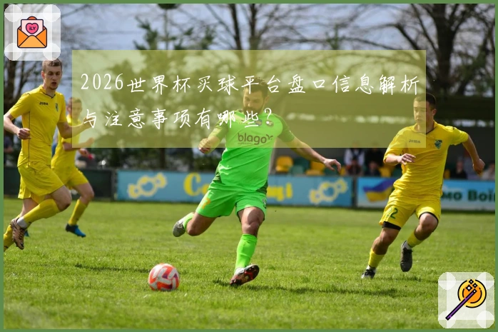 2026世界杯买球平台盘口信息解析与注意事项有哪些？